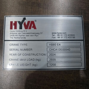 Nameplate 65