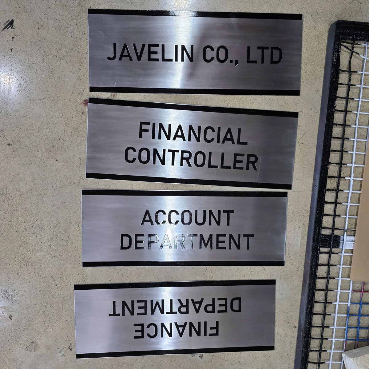 Interior Sign 4